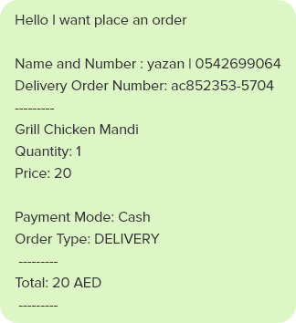 Clean Order Messages